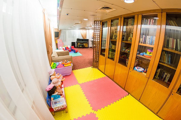 Детская мини игровая комната на теплоходе Князь Владимир